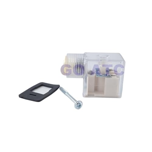 Connecteur DIN43650B DC LED prise pour bobine solénoïde 4V210 2V025
