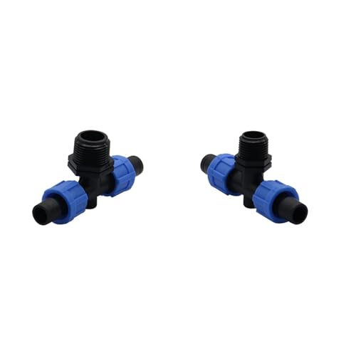 Conectores en T de 16 mm con rosca bloqueada anticaída de agua 5