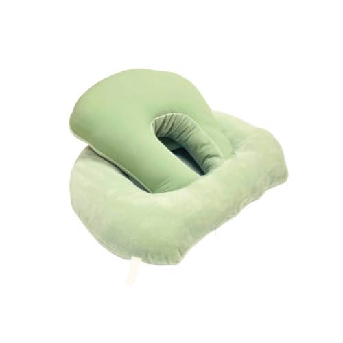 YourKit 昼寝枕 デスク用 うつ伏せ 仮眠 お昼寝枕 コンパクト 机用まくら (グリーン)