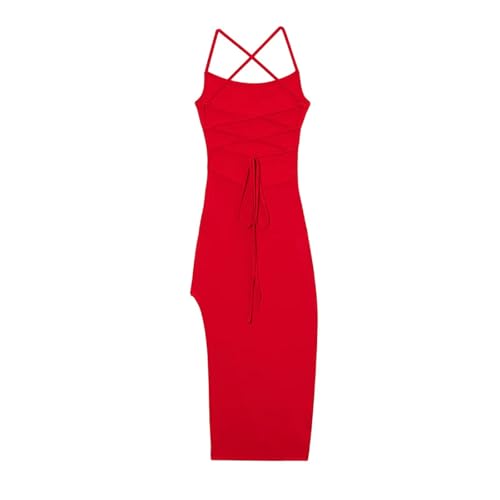 Robe de vacances sans manches rouge la solution fraîcheur contre la chaleur de lété - 5