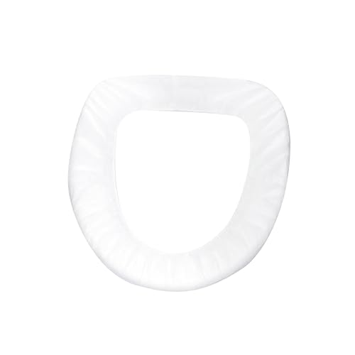 STOBAZA 50pcs Disposable Toilet Seat Covers Non Woven Pads for Travel Shopping Hotel Adult Safety Protection