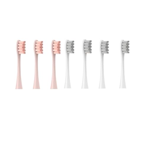 Oclean Flow/X/X PRO/Z1/F1/One/Air 2/SE �u���V�w�b�h�ƌ݊����̂��鉹�g���u���V�^��� 7 ����(3Pink 4Grey)