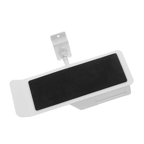 SOLUSTRE Djustable Angle Metal Shoe Stand Floating Shoe Rack Retail Store Holder for White Shoes