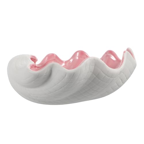 VINTORKY décoration de bol en coquillage assiettes de pétoncles bol décoratif rose décorations gousse de noix de rangement en forme de coquillage Stockage de coquillage Sarah