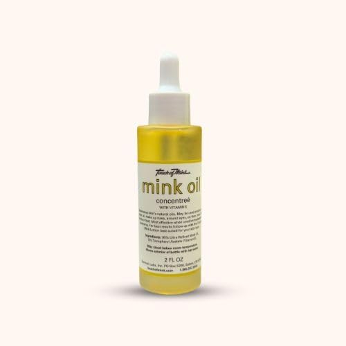 Rejuvenating Face Moisturizer & Body Oil, Vitamin E Infused 100% Natural Mink Oil - Anti Wrinkle, Scar Remover - Replenishes Nutrients Essential For Skin Health - 2 Oz Glass Bottle - Unscented