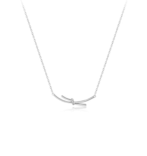 Collier en argent hypoallergénique doux pour la peau pour femmes aux sensibilités cutanées