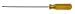 Xcelite R3168 Vanadium Steel Slotted Round Blade Screwdriver, 3/16" Head, 8" Blade Length, 11-5/8" Overall Length