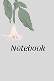 Brugmansia Notebook: A6 Floral Delight: Brugmansia-Inspired Journal with 120 Pages