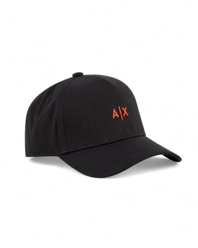Image of Armani Exchange Men's Small Contrast Logo Baseball Hat