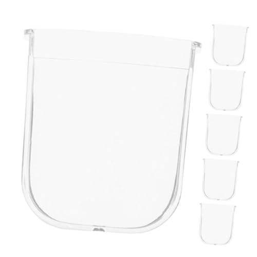 Mikikit 6pcs Replacement Water Collector Cups for Electric Pressure Cookers Condensation Storage for Rice Cookers Capacity Drip Catcher Easy to Clean and Compatible