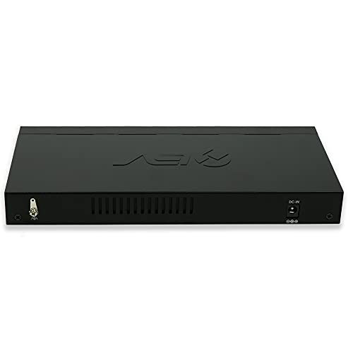Image of BV-Tech 8-Port PoE+ Gigabit Switch with 2 Gigabit Uplinks, 96W Total Power, NDAA Compliant, 802.3af /at, 30W per Port
