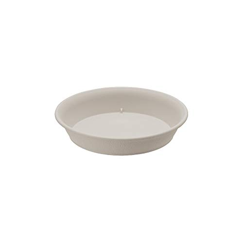 Richell Ecol Plate No. 6 (Plate Only/Planter Sold Separately) White 1 Piece 170276 Ecol For Pots/High Pots Gardening Plant Pot Saucer Pot Stylish Indoor Plastic Made In Japan Saucer Size / Diameter