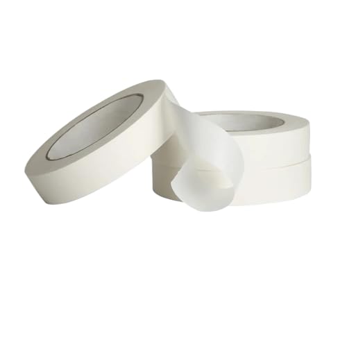 Ruban de masquage blanc 5 rouleaux de 50M pour peinture et bricolage