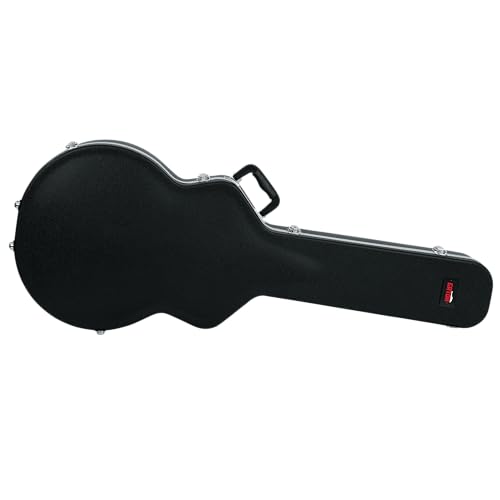Gator - Estuche moldeado de ABS Cases Deluxe para guitarras eléctricas semihuecas estilo 335 (GC-335)