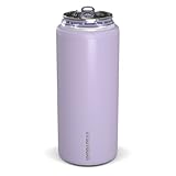 Hydrapeak Slim Can Cooler - Double Wall Insulated Skinny Can Cooler for All 12 oz. Hard Seltzer and Beer Slim Cans, Stainless Steel Can Insulator (Orchid Gloss)