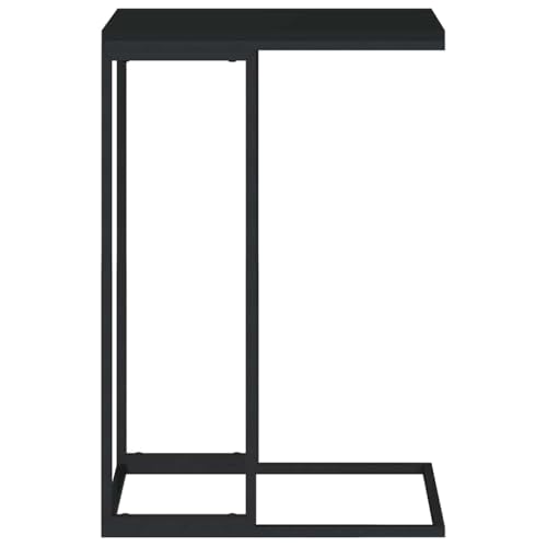 Table d'appoint noire design C stable pour petits espaces et salons - 5