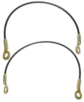 Garage-Pro Tailgate Cable Set Compatible with 1973-1994 Chevrolet Blazer, Fits 1975-1986 Chevrolet K5 Blazer, Fits 1973-1994 GMC Jimmy Driver and Passenger Side