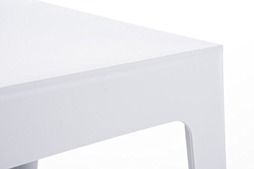 CLP Gartentisch Box Kunststoff I Stapelbarer Beistelltisch I Wetterfester Outdoor-Tisch, Farbe:dunkelgrau – Bild 4