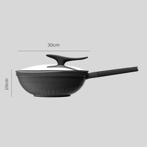 Wok de Piedra Medical 30 cm Antiadherente Sin Recubrimiento miniatura 2