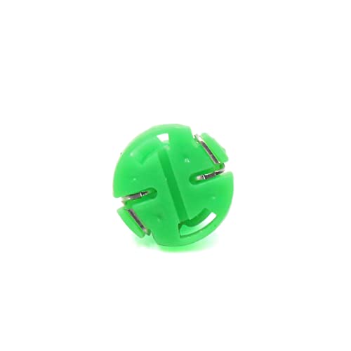 5 lámparas LED verdes T4.7 12V para tablero de auto miniatura 4