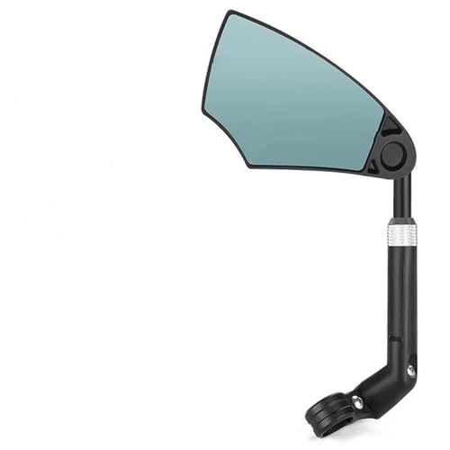 Espejos laterales para motocicletas de manillar ajustable retrovisor de scooter izquierdo
