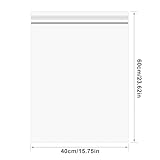 Zoom IMG-1 20 sacchetti di plastica trasparenti