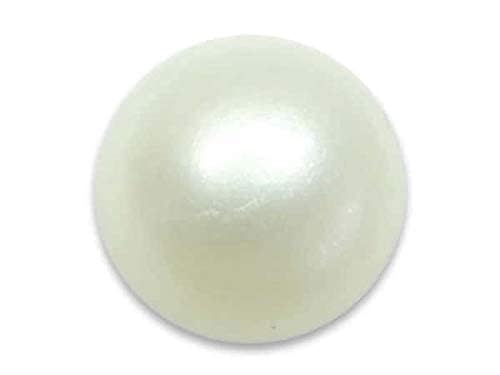 Perle blanche de 7,25 Ratti véritable gemme Moti naturelle pour homme et femme