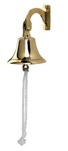BELL Ø90MM, BRASS POLISHED