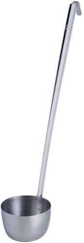 Shimomura 20657 Plum Wine Ladle, 2.1 fl oz (60 ml), Made in Japan, Dishwasher Safe, Scoop from Deep Bottle, Long Handle, Shaved Ice, Fruit Liquor, Kanro Shaku, Doroko Shaku, Stainless Steel, Tsubame