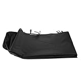 DOITOOL Toldo Retráctil de Tela Oxford 3 M Negro para Patio y Terraza, Cubierta Protectora Resistente Intemperie Bloqueo UV para Toldos Exteriores y Caravanas