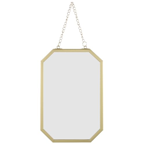 Miroir décoratif mural carré petit format pour chambre et salon - 2