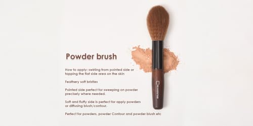 Image of 5-Piece Makeup Brush Set with Pouch | Professional, Vegan & Cruelty-Free | Face & Eye Essentials