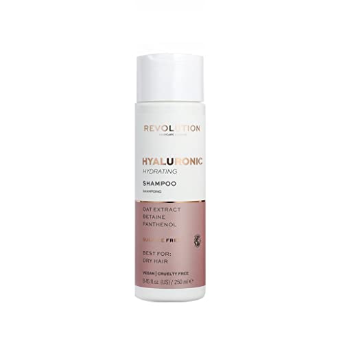 Makeup Revolution Haircare Hyaluronic Acid Hydrating Shampoo for Dry Hair
