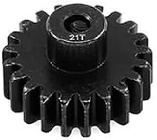 Machined HD Steel 0.8 MOD 32 Pitch Pinion 21T for BL Applications w/3.17mm Shaft