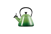 Le Creuset Kone Stovetop Kettle, 1.6 Liter Capacity, Bamboo Green