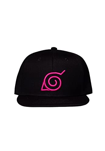 Boruto - Gorra de Naruto Next Generations para niño, Negro, Talla única