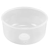 SECFOU Ersatzdeckel für Eierkocher 15cm Kunststoff Transparenter Eierdampfgarerdeckel Abwaschbar für Kleinen Eierkocher