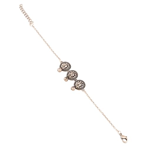 Taal Mridang Tabla Anklet - Indian Classical Dance Jewelry