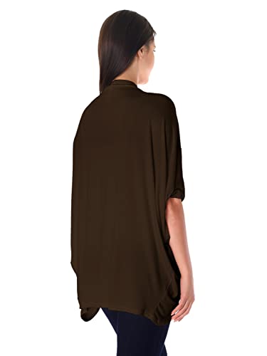 DFF Shop Women's Batwing Half Sleeve Open Cardigan (Size: S- 5X)4