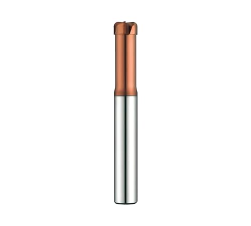 Fresa para moldes 4KCU de Aihcsar-Tool con longitud de corte 12 mm