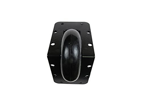 Reliable Hardware Company Rh-9024Bk-A Recessed Tilt Caster , Black #TOP1