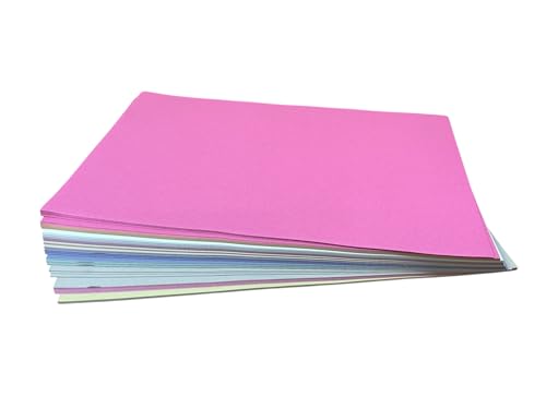 Papier sucre A2 100g de 250 feuilles en 10 couleurs pour dessin