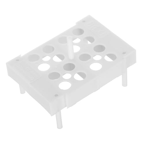 SOLUSTRE Multi-Functional Test Tube Holder Rack Centrifuge Regular Tubes Lab Tube Organizer Stand Easy-to-Clean Tube Storage