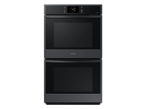 SAMSUNG 30' Double Electric Wall Oven, Matte Black Steel, NV51CG600DMTAA