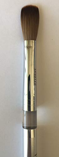 Silver Handle CRIMPED 100% Kolinsky Acrylic Nail Brush (Crimped 12)