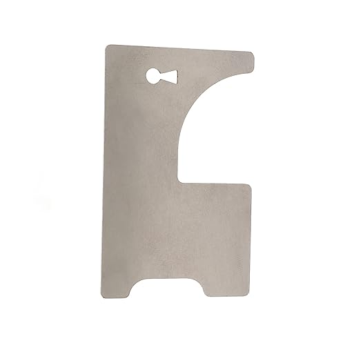 Door Opener Firefighting Hand Tool, Hand Hall Pass Tool, Stainless Steel Firefighting Tool, 0.7mm Thick, Multifunctional Door Seam Manual Firefighter