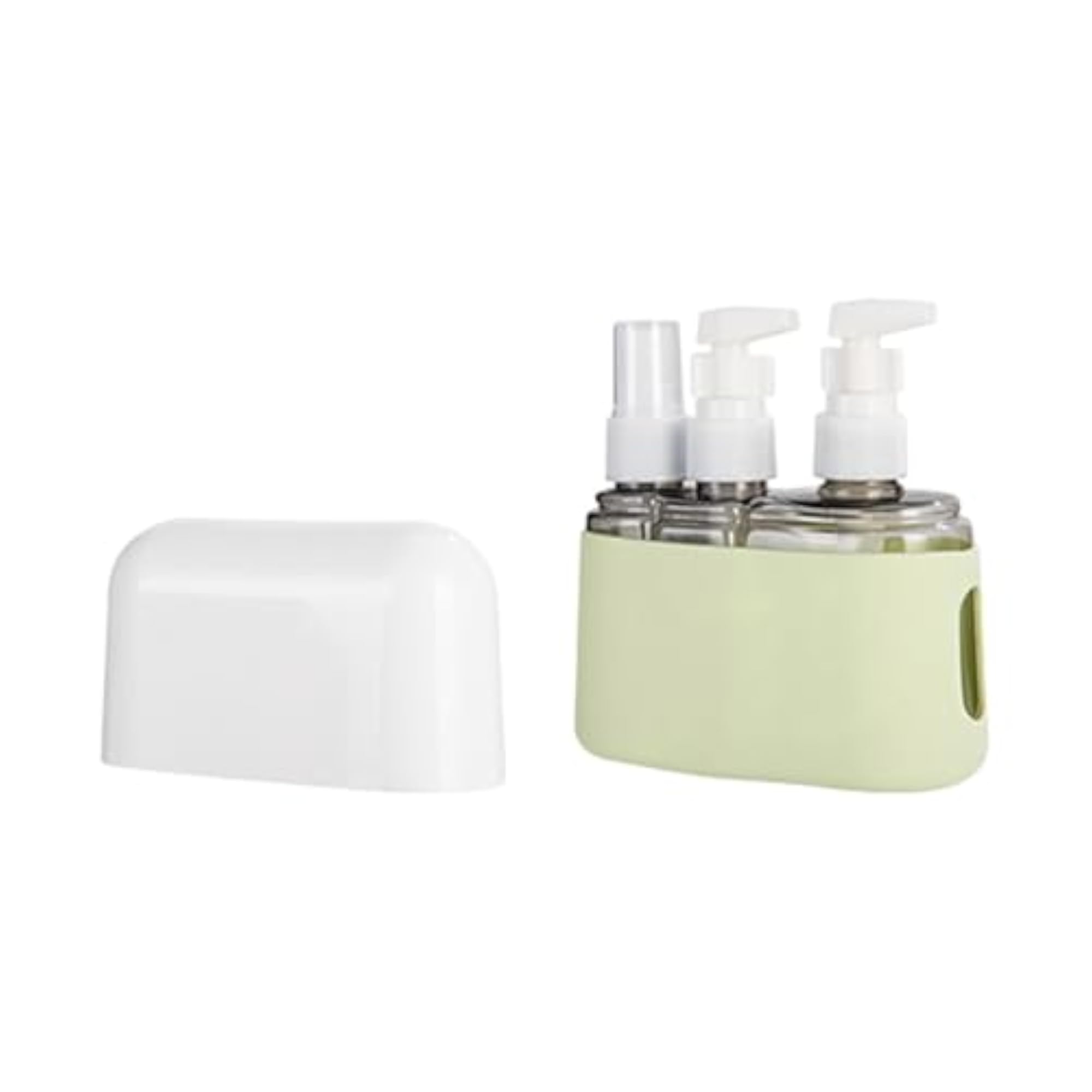 Travel Size Toiletries Containers, 3pcs Green