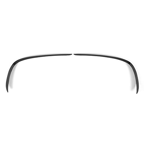 Diffuseur de becquet de voiture aérodynamique noir brillant GLE