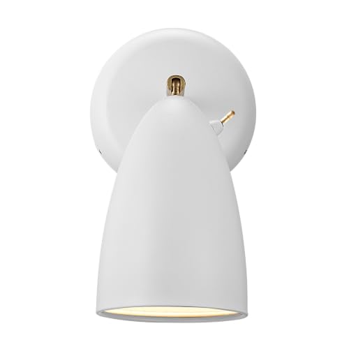 Image of Nordlux Nexus Wall Light White Telegrey Metal Bedroom GU10 Plug in/Mains