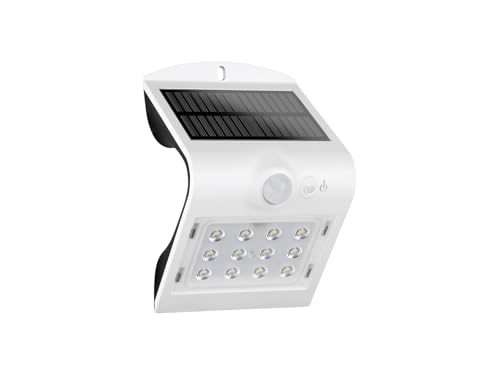 REV BUTTERFLY Solarlampe fĂĽr auĂźen - Bewegungsmelder, IP65, weiĂź
